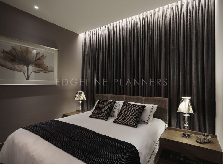 Contemporary, Modern Design - Bedroom - Condominium - Design by Edgeline Planners Pte Ltd