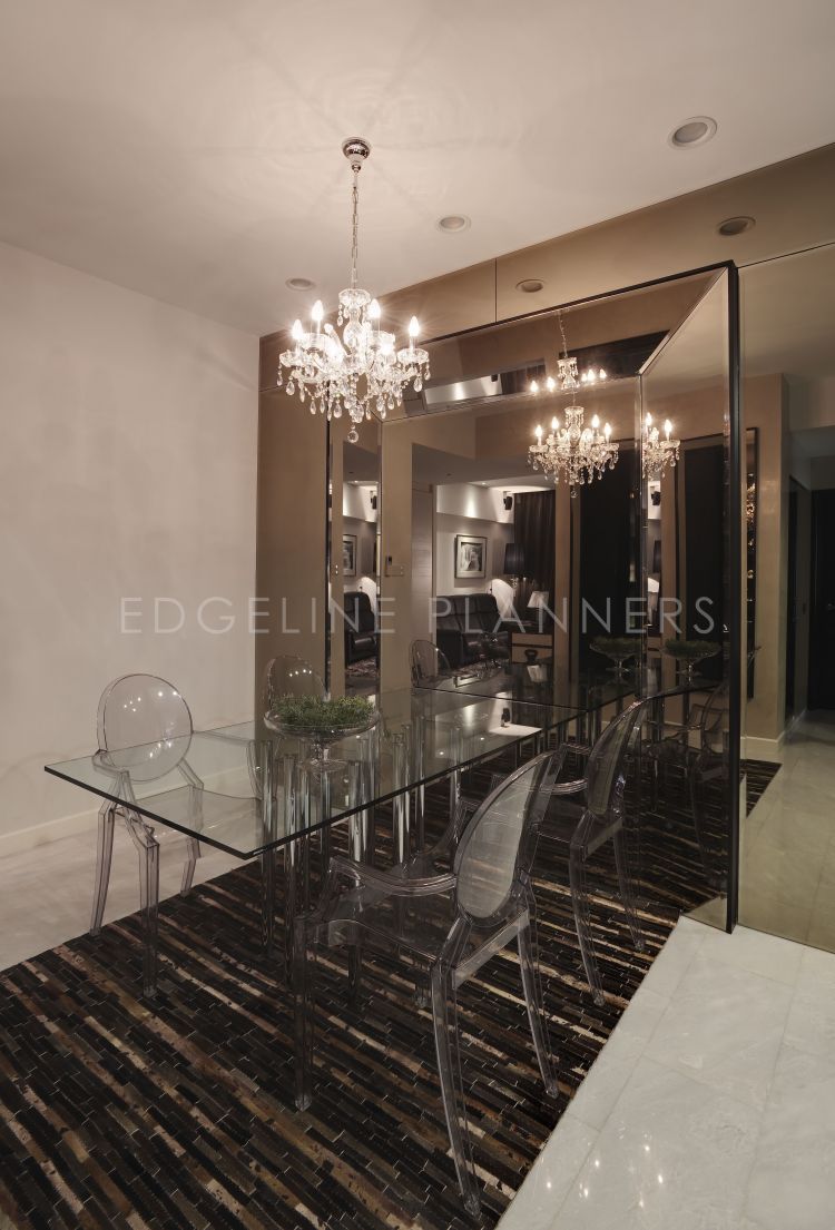 Contemporary, Modern Design - Dining Room - Condominium - Design by Edgeline Planners Pte Ltd