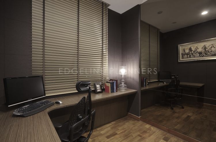 Contemporary, Modern Design - Study Room - Condominium - Design by Edgeline Planners Pte Ltd