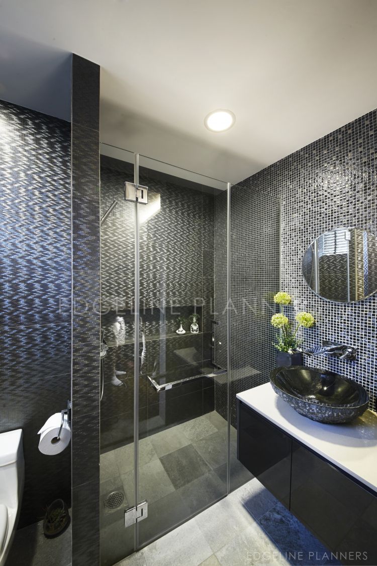 Contemporary Design - Bathroom - Condominium - Design by Edgeline Planners Pte Ltd