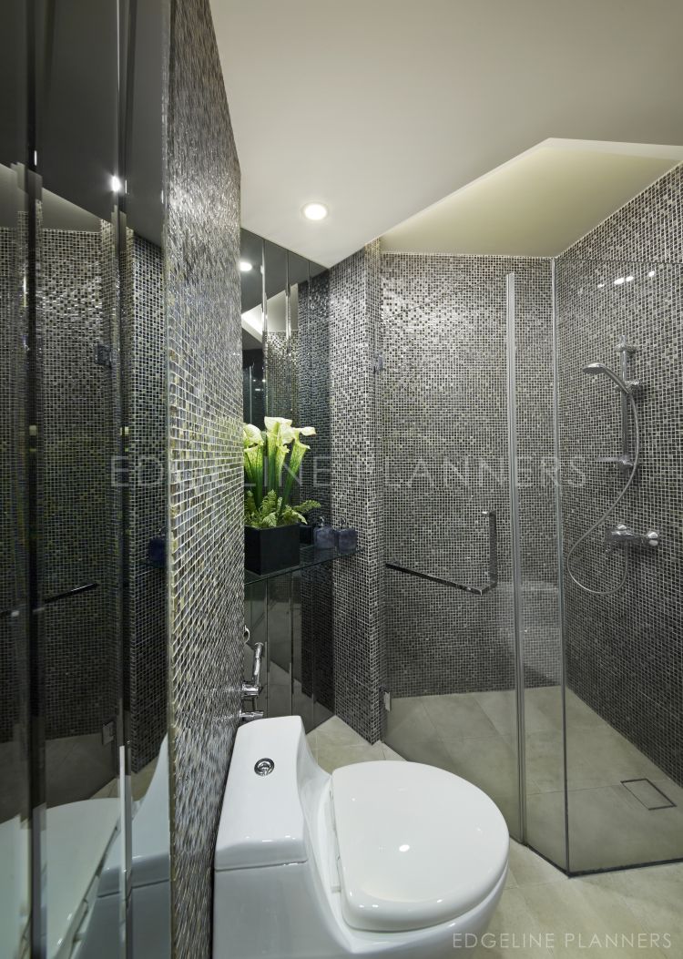 Contemporary Design - Bathroom - Condominium - Design by Edgeline Planners Pte Ltd