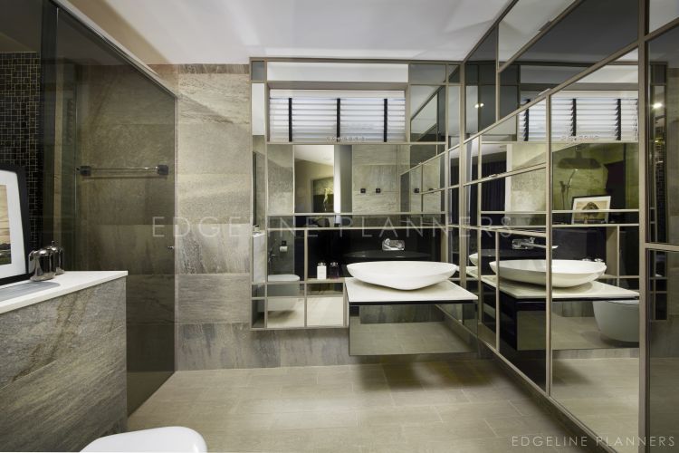 Contemporary Design - Bathroom - Condominium - Design by Edgeline Planners Pte Ltd