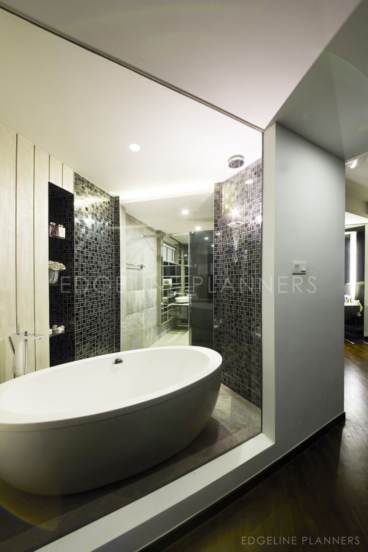 Contemporary Design - Bathroom - Condominium - Design by Edgeline Planners Pte Ltd