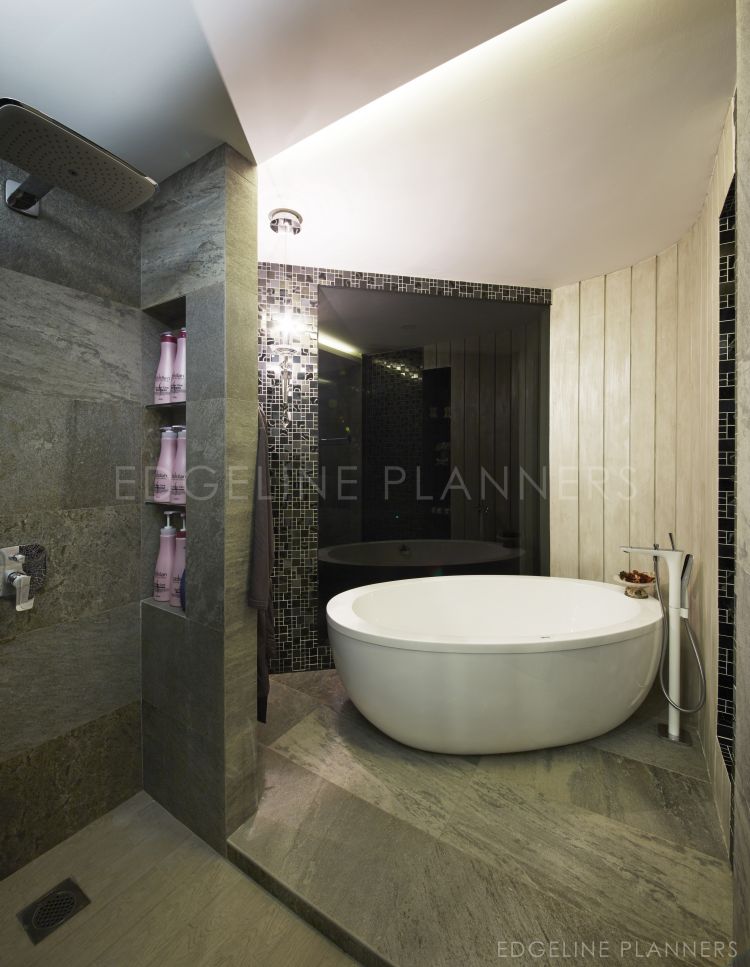 Contemporary Design - Bathroom - Condominium - Design by Edgeline Planners Pte Ltd