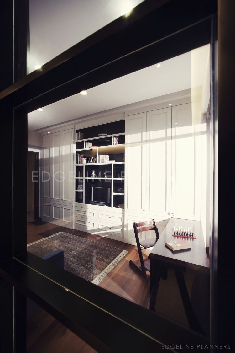 Classical, Victorian Design - Study Room - Condominium - Design by Edgeline Planners Pte Ltd