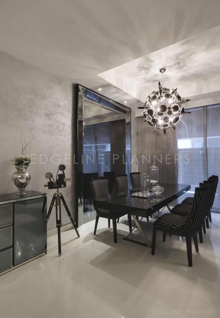 Contemporary, Minimalist, Modern Design - Dining Room - Landed House - Design by Edgeline Planners Pte Ltd