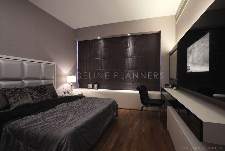 Contemporary, Minimalist, Modern Design - Bedroom - Landed House - Design by Edgeline Planners Pte Ltd