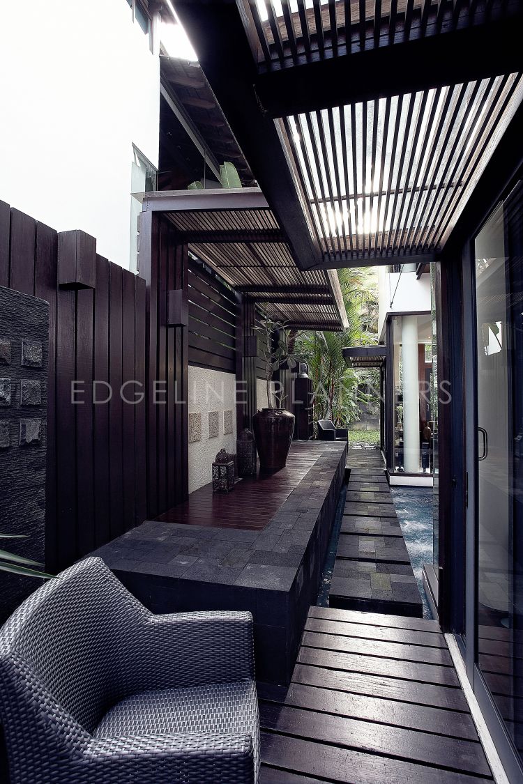 Country, Rustic, Tropical Design - Garden - Landed House - Design by Edgeline Planners Pte Ltd