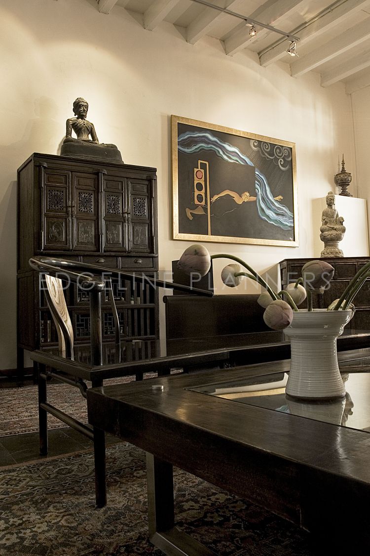 Rustic, Vintage Design - Living Room - Landed House - Design by Edgeline Planners Pte Ltd