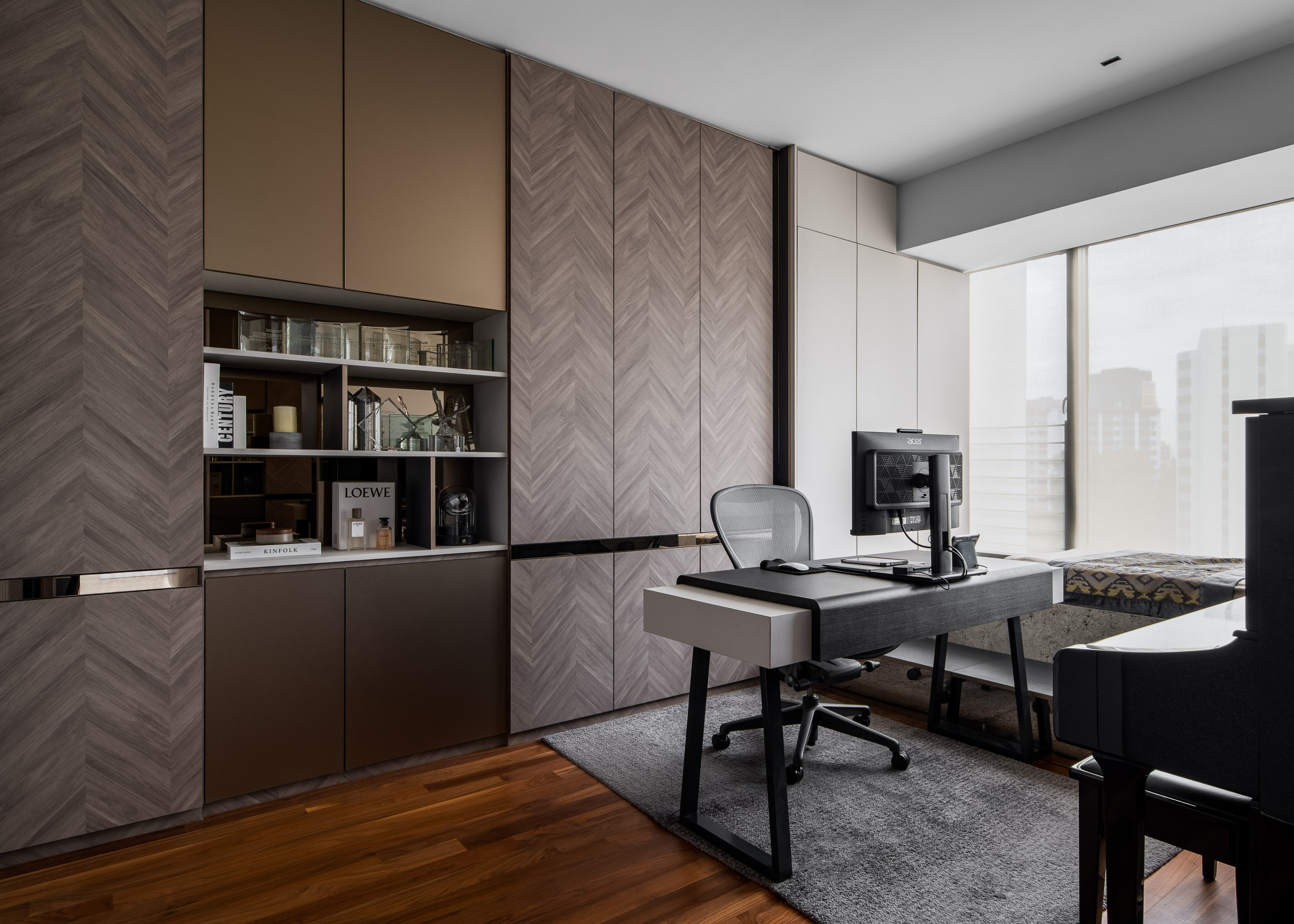 Modern Design - Study Room - Condominium - Design by Edgeline Planners Pte Ltd
