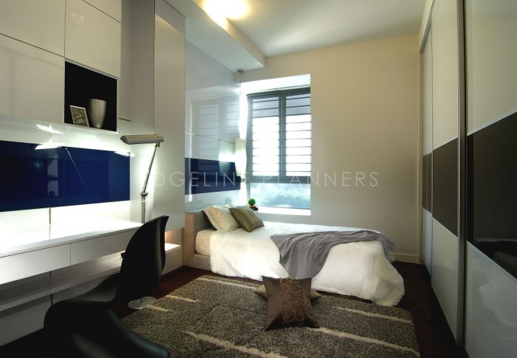 Contemporary, Modern Design - Bedroom - Condominium - Design by Edgeline Planners Pte Ltd