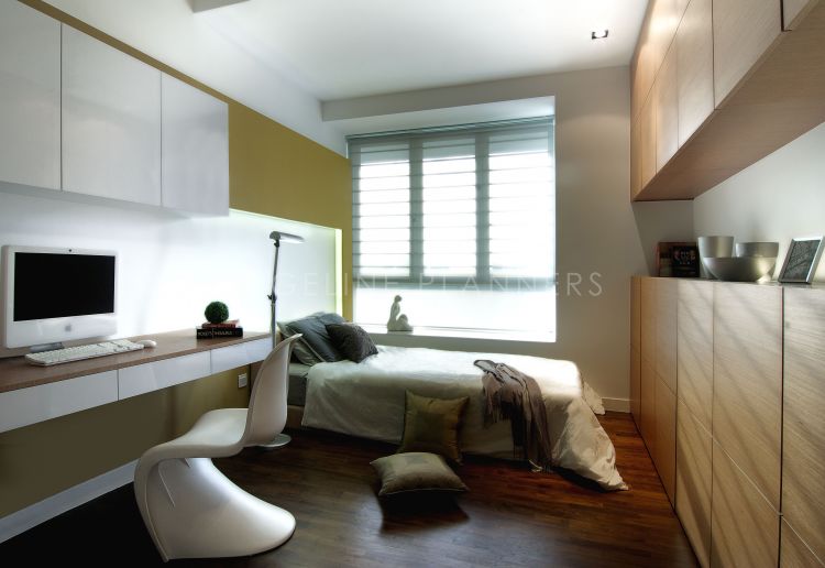 Contemporary, Modern Design - Bedroom - Condominium - Design by Edgeline Planners Pte Ltd