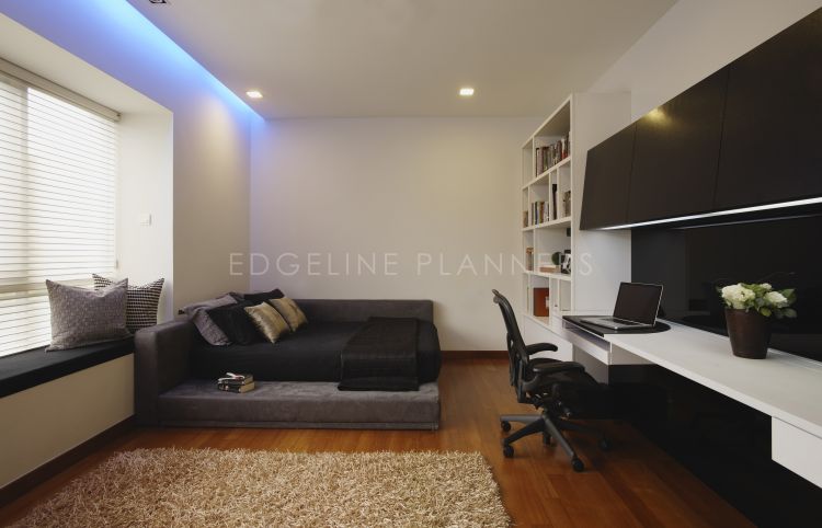 Contemporary, Modern Design - Bedroom - Landed House - Design by Edgeline Planners Pte Ltd