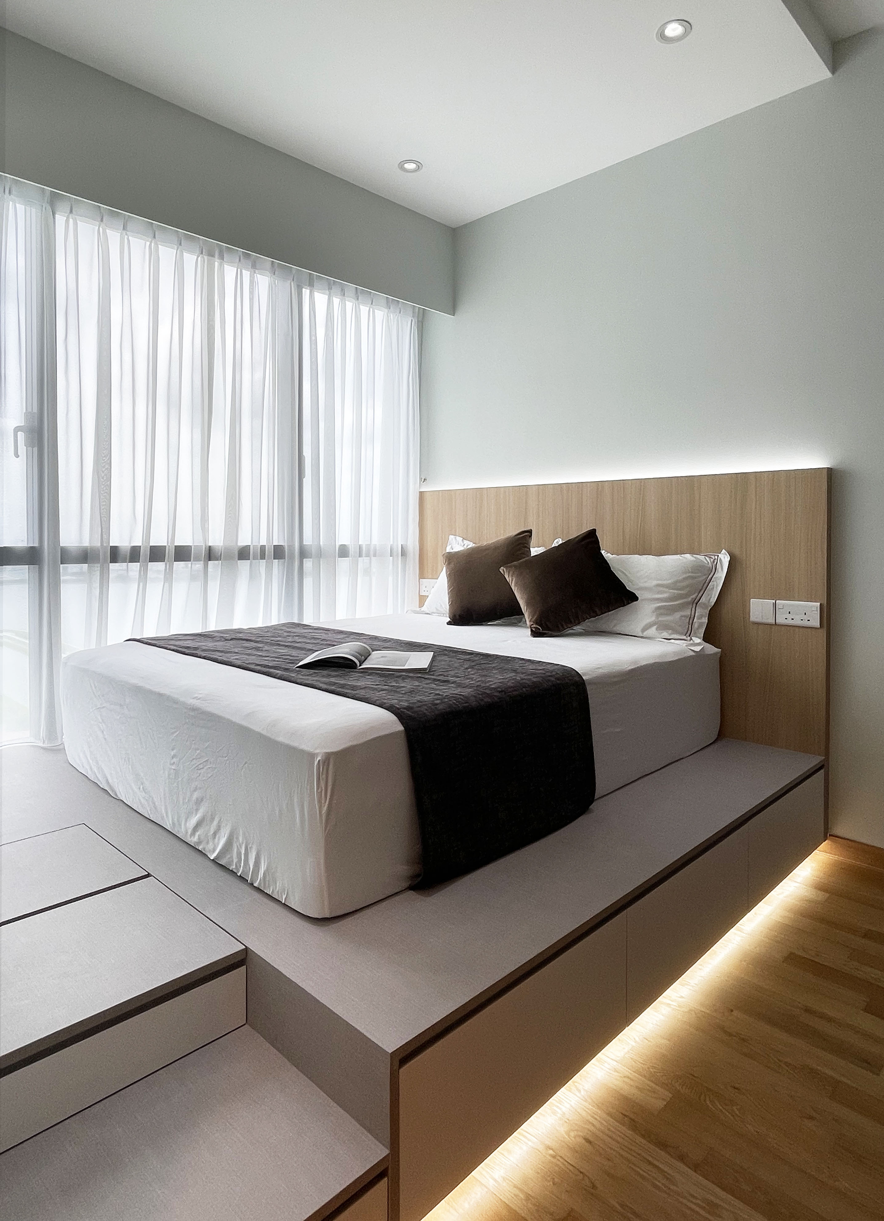 Modern Design - Bedroom - Condominium - Design by Edgeline Planners Pte Ltd