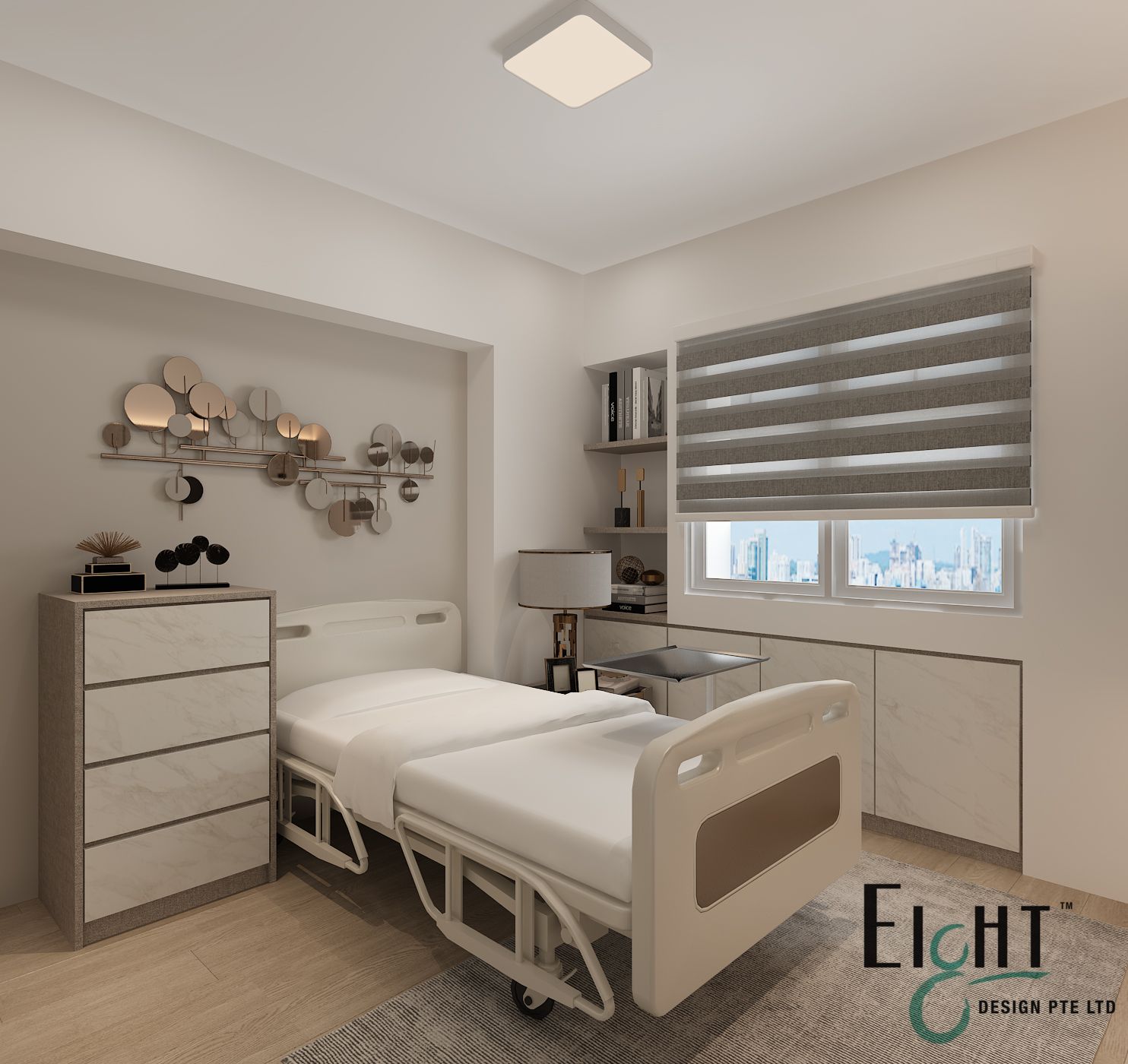 Contemporary, Minimalist, Others Design - Bedroom - HDB 4 Room - Design by Eight Design Pte Ltd