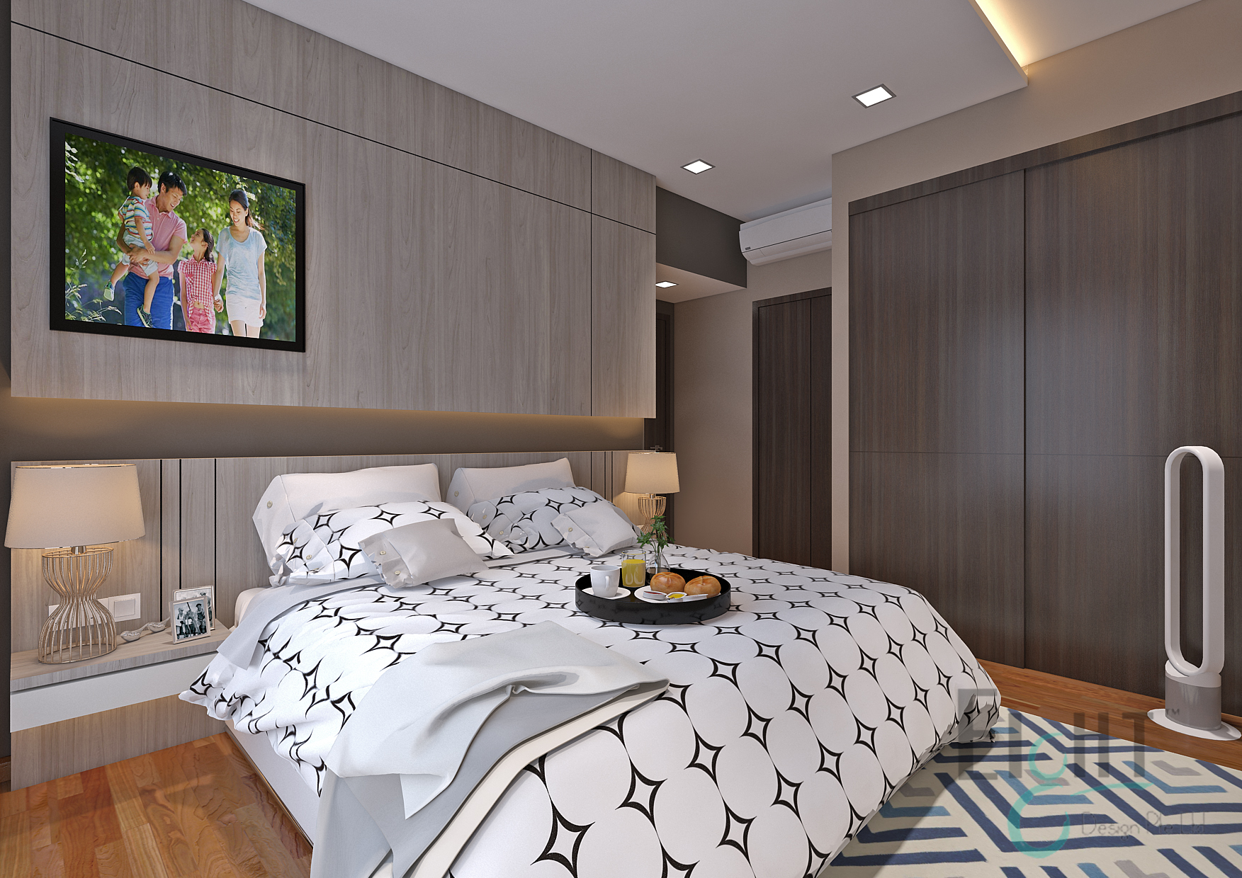 Contemporary, Modern, Others Design - Bedroom - Condominium - Design by Eight Design Pte Ltd