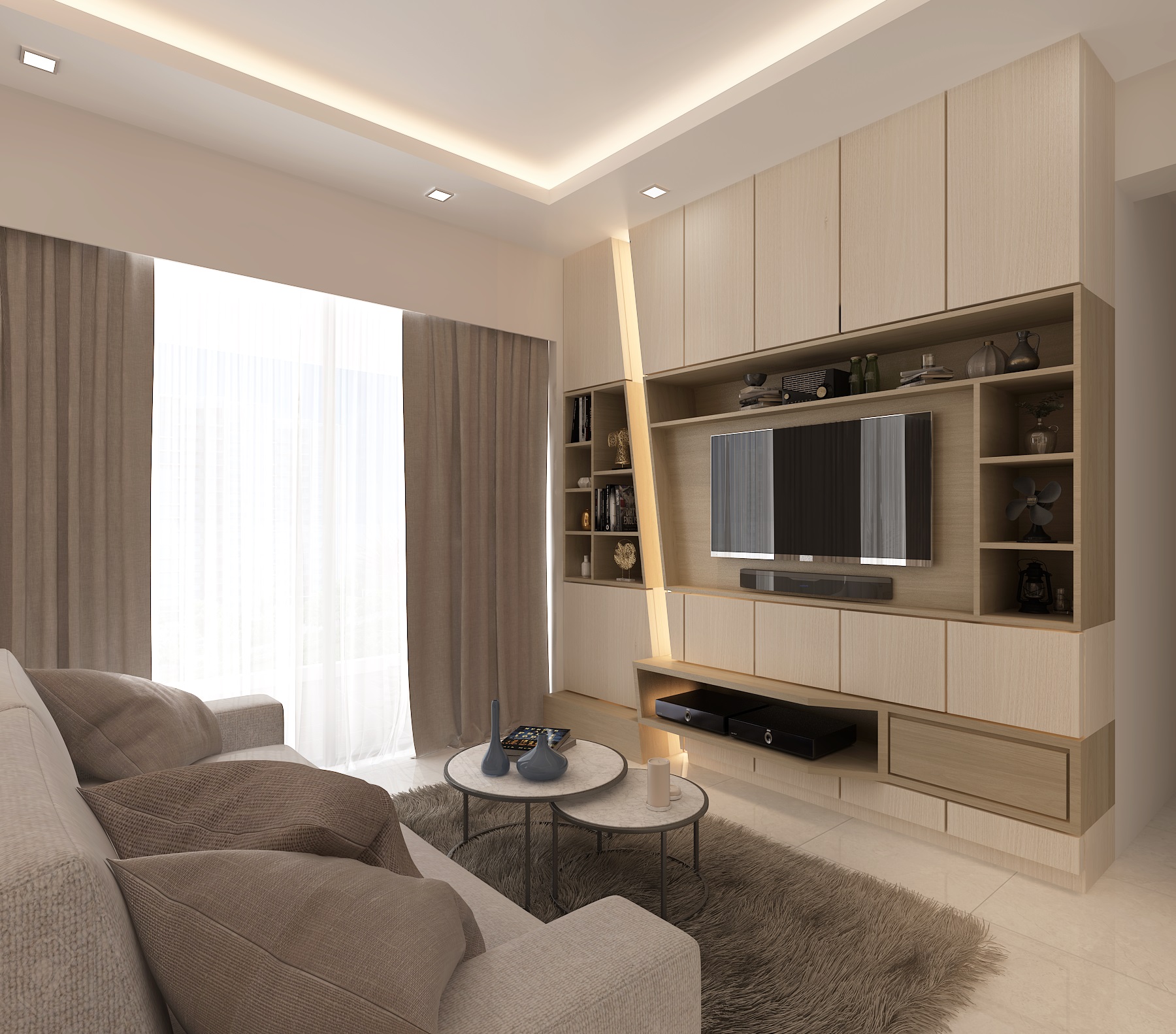 Contemporary, Modern, Others Design - Living Room - Condominium - Design by Eight Design Pte Ltd