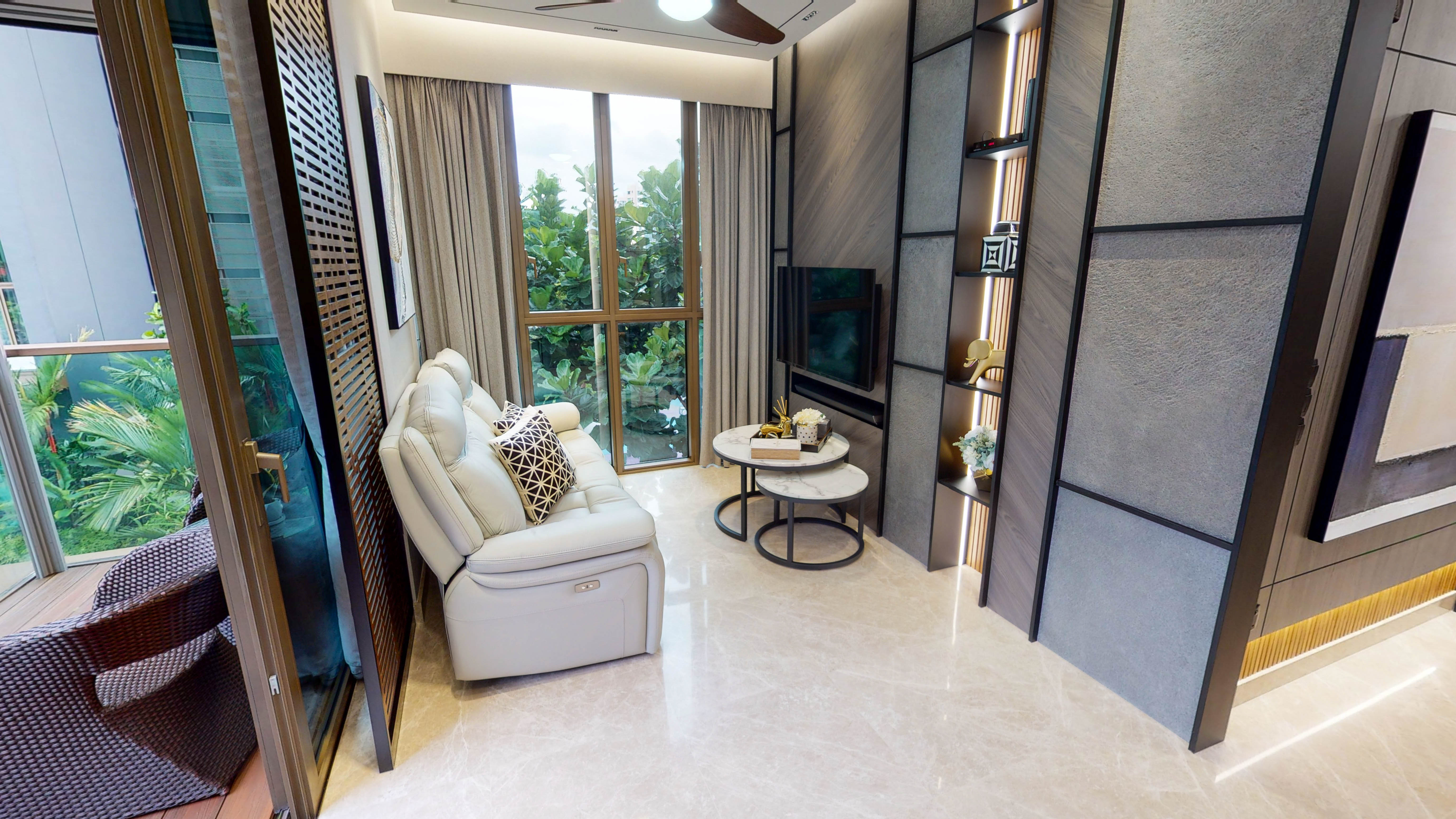 Contemporary Design - Living Room - Condominium - Design by Eight Design Pte Ltd