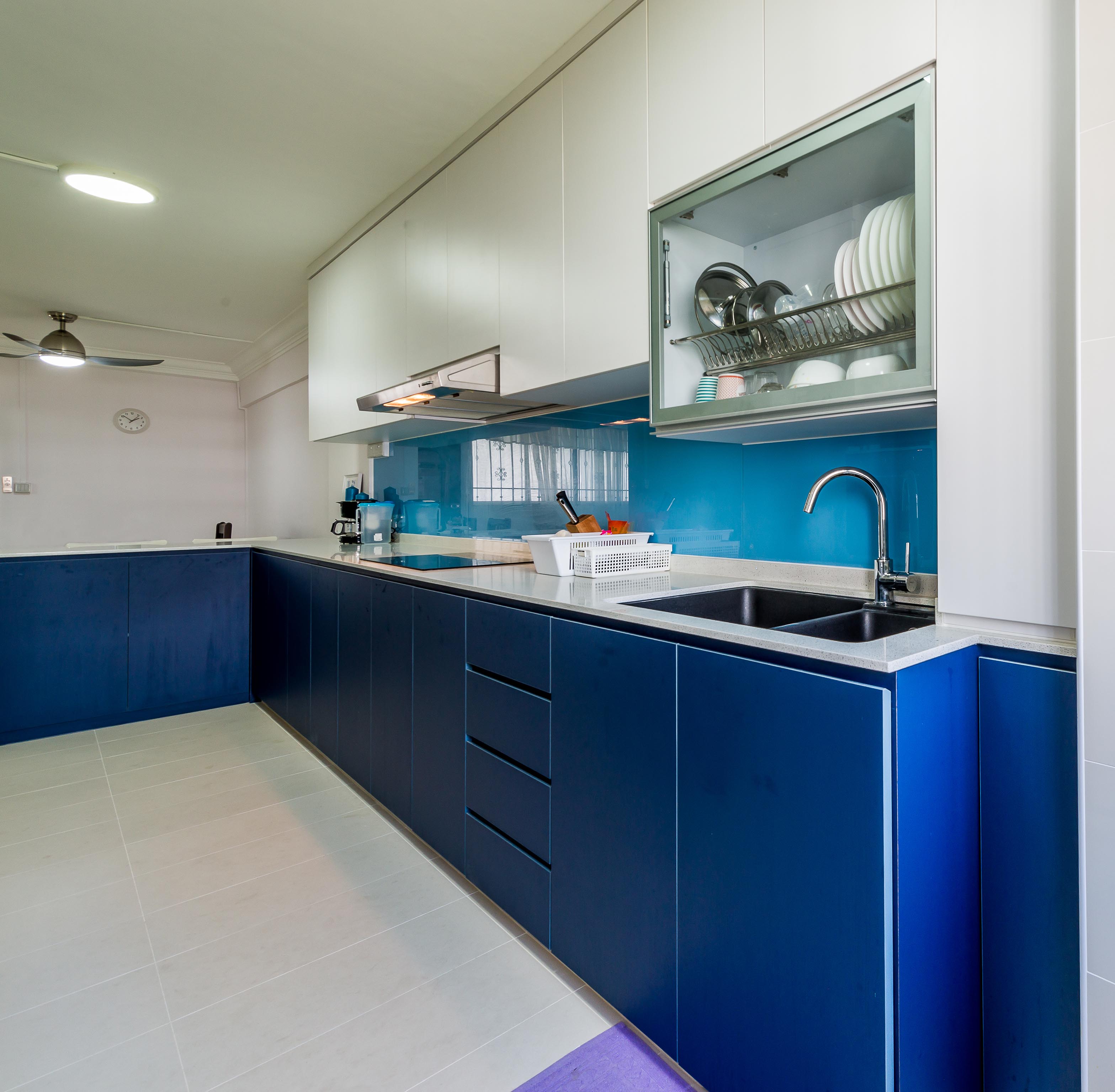 Modern Design - Kitchen - HDB 4 Room - Design by Einstein Studio Pte Ltd