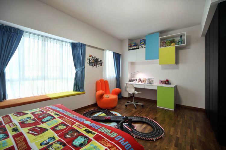 Contemporary, Minimalist Design - Bedroom - Landed House - Design by Euphoric Designs