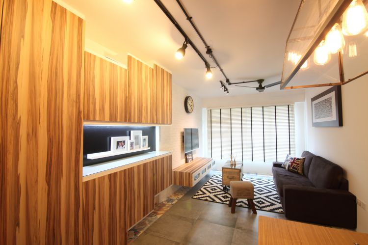 Eclectic, Scandinavian Design - Living Room - HDB 4 Room - Design by Euphoric Designs