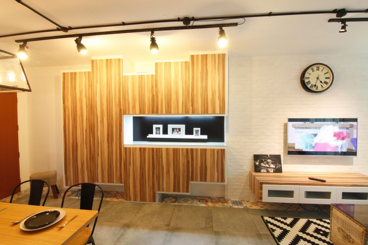Eclectic, Scandinavian Design - Living Room - HDB 4 Room - Design by Euphoric Designs
