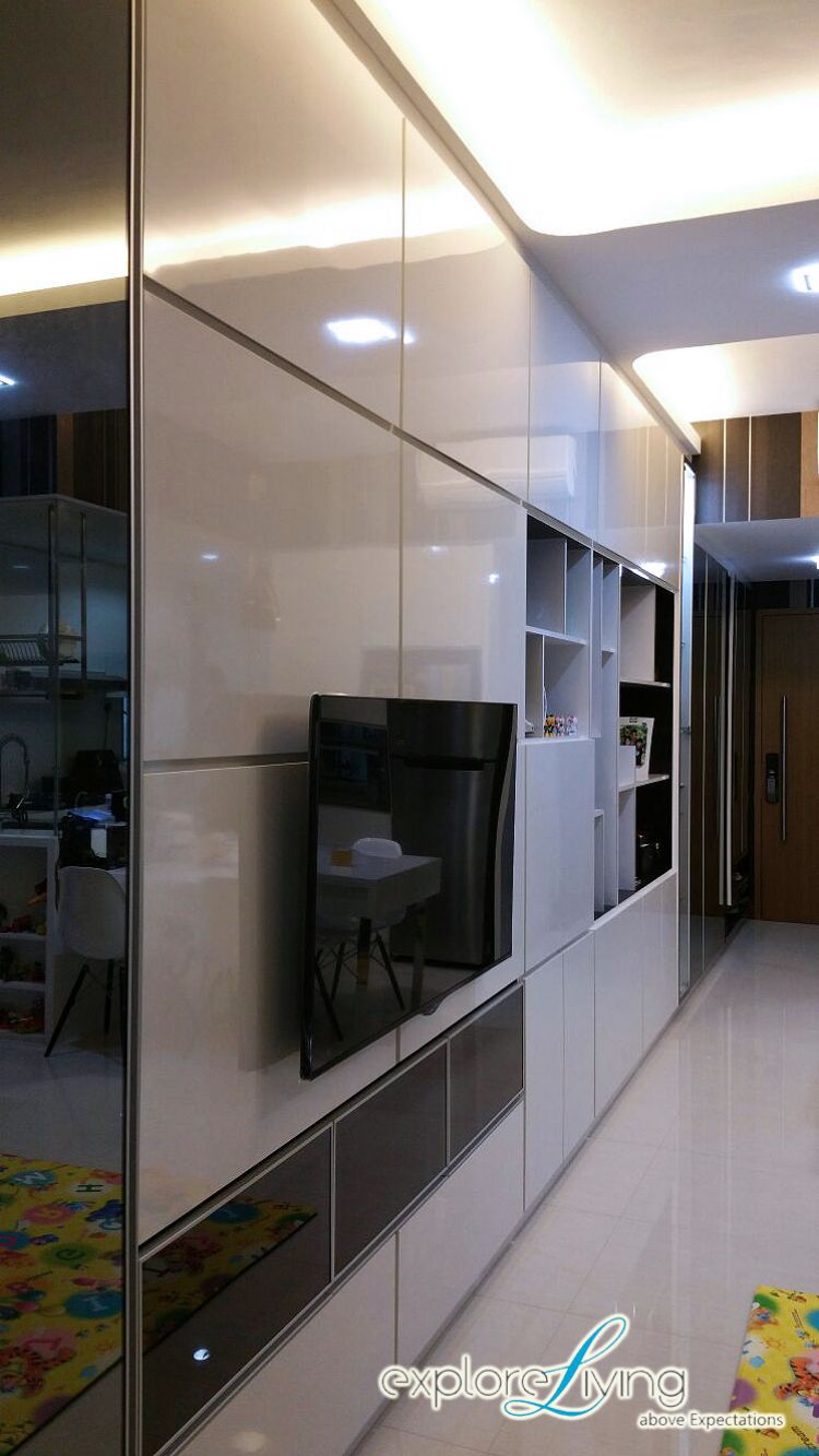 Contemporary, Modern Design - Living Room - Condominium - Design by Explore Living Concept Pte Ltd