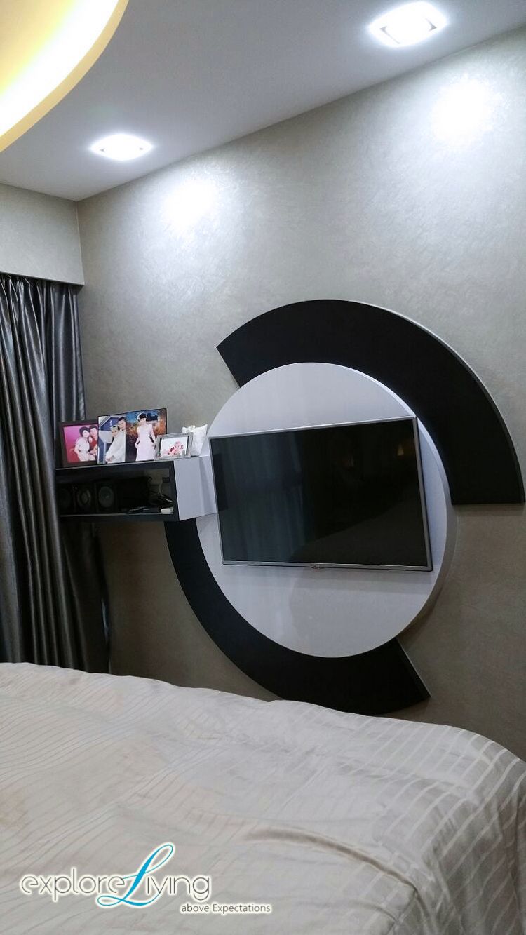 Contemporary, Modern Design - Bedroom - Condominium - Design by Explore Living Concept Pte Ltd
