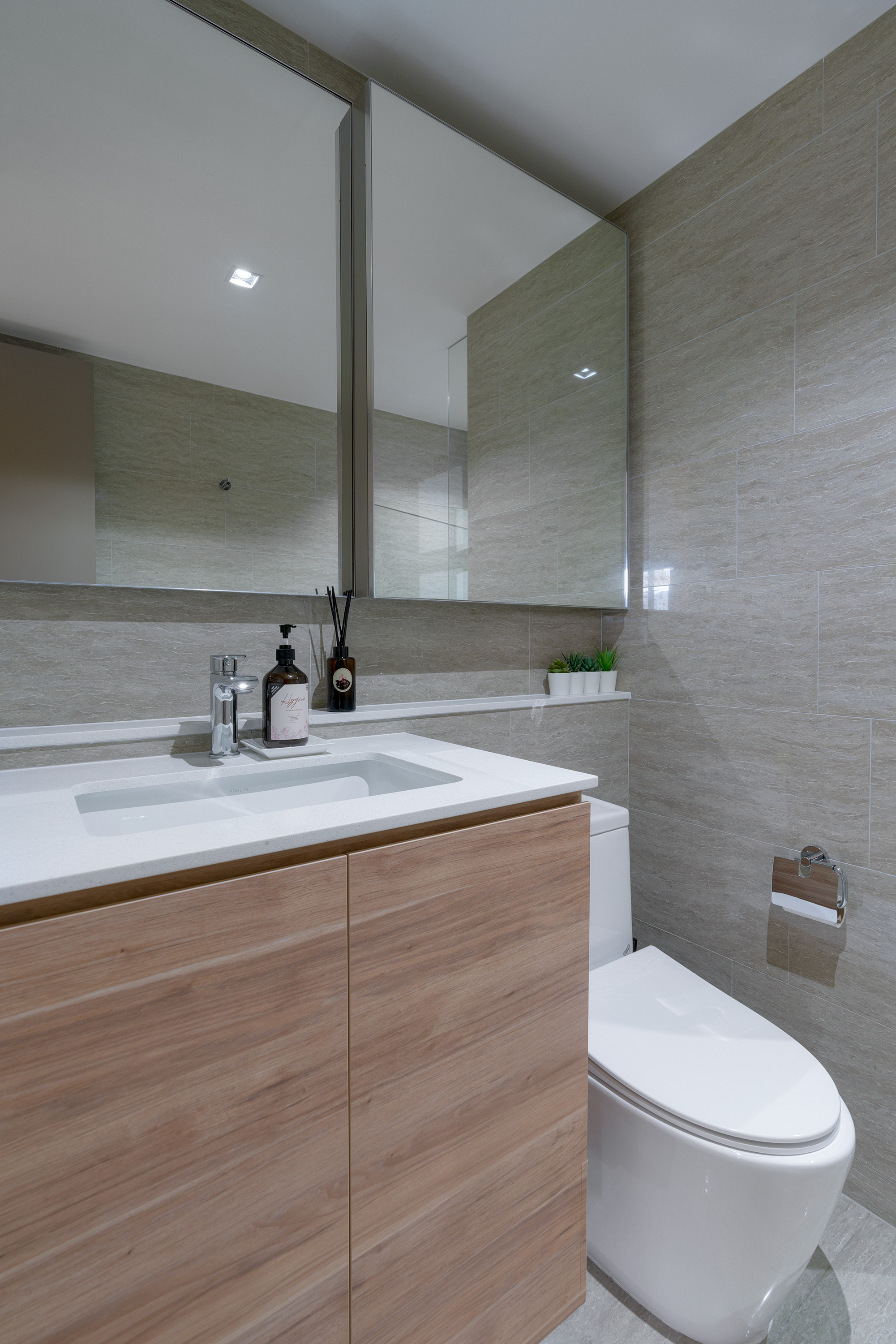 Contemporary, Scandinavian Design - Bathroom - Condominium - Design by EXQsite Interior Design