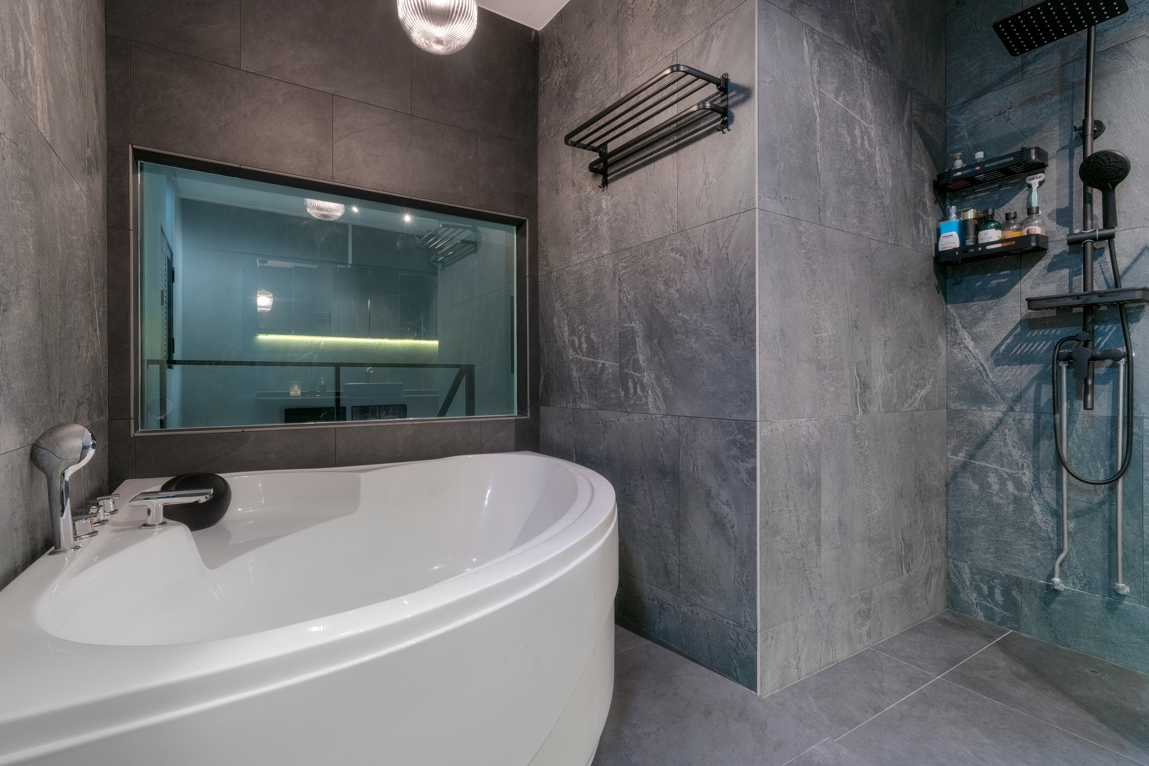 Contemporary, Modern Design - Bathroom - HDB Executive Apartment - Design by EXQsite Interior Design