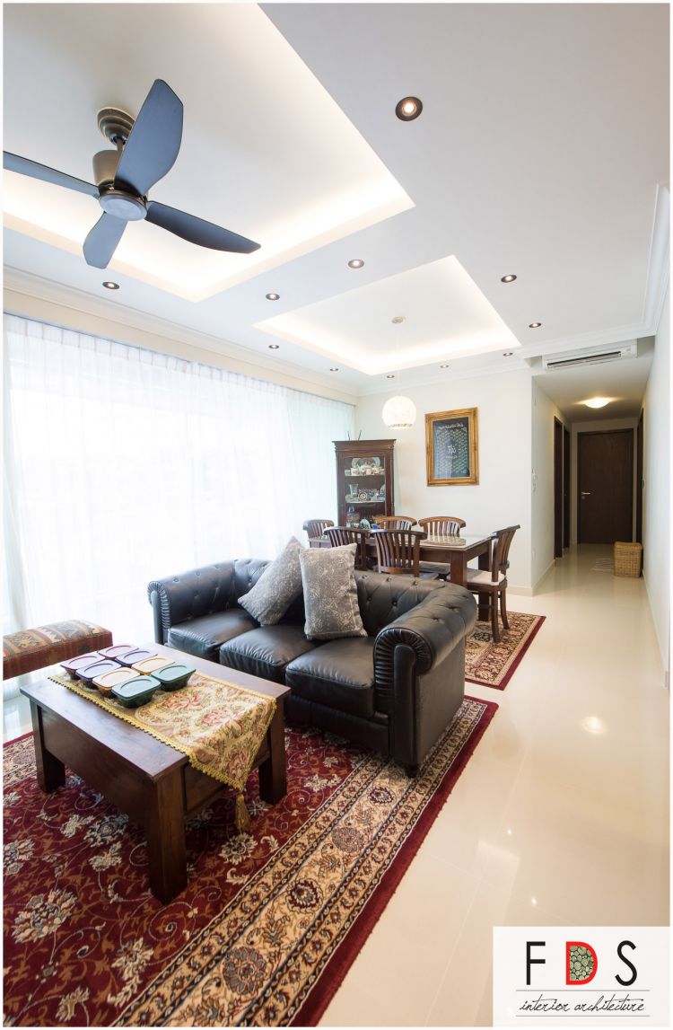 Modern Design - Living Room - Condominium - Design by Fatema Design Studio