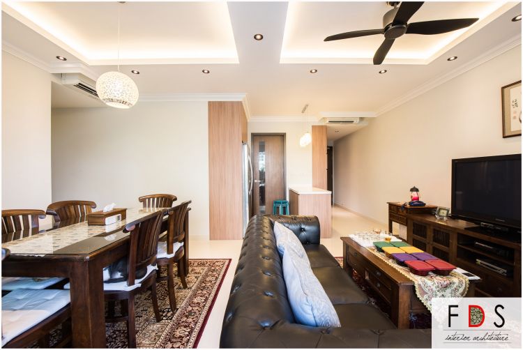 Modern Design - Living Room - Condominium - Design by Fatema Design Studio