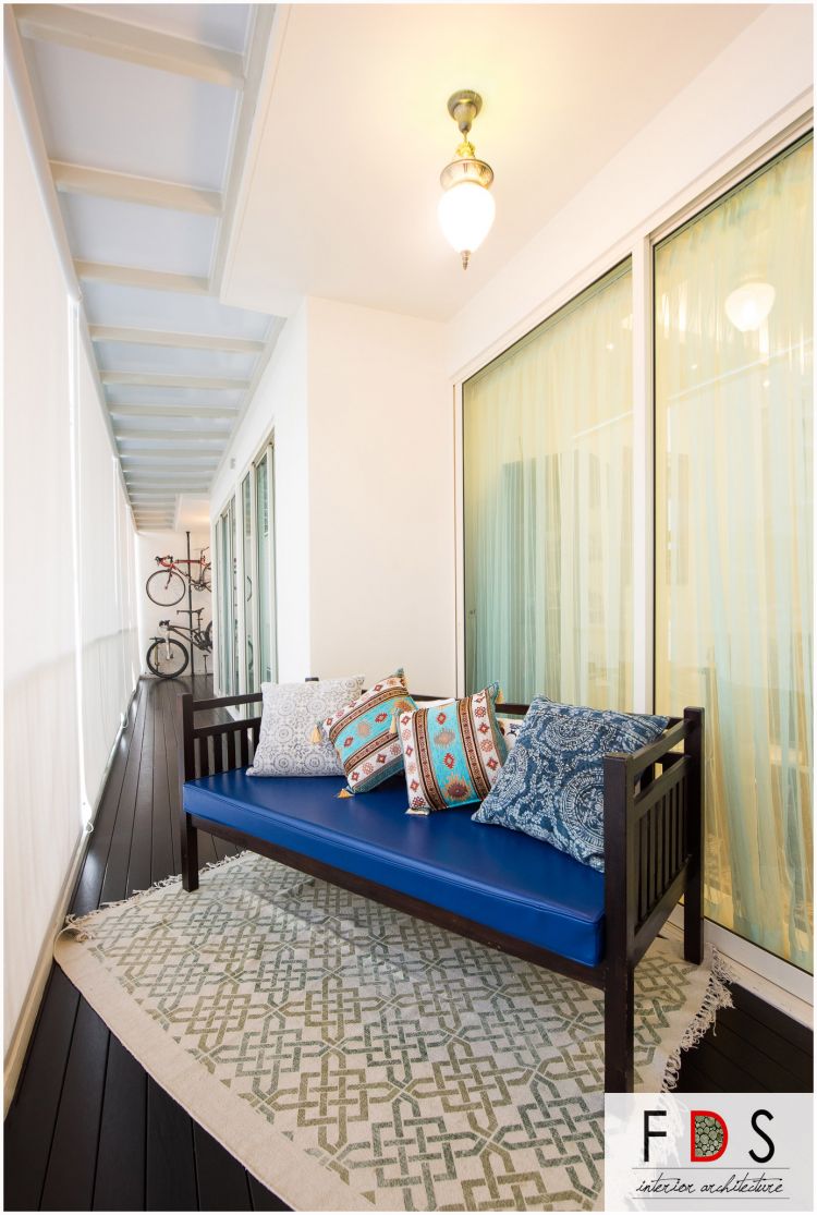 Modern Design - Balcony - Condominium - Design by Fatema Design Studio