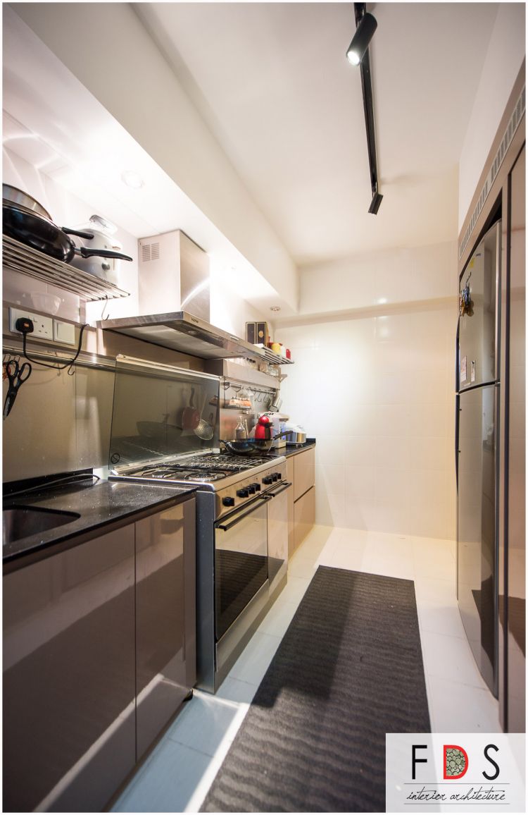 Modern Design - Kitchen - HDB 4 Room - Design by Fatema Design Studio