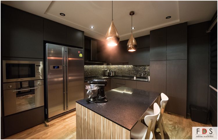 Modern Design - Kitchen - HDB 5 Room - Design by Fatema Design Studio