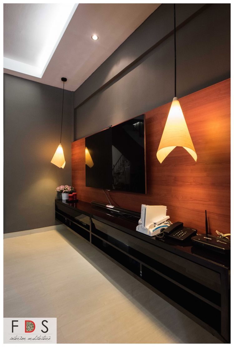 Modern Design - Living Room - HDB Executive Apartment - Design by Fatema Design Studio