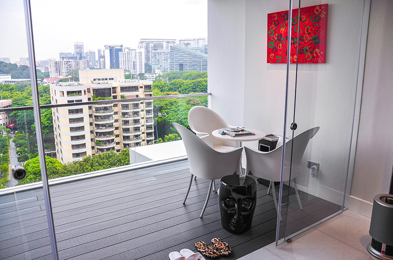 Contemporary Design - Balcony - Condominium - Design by Fide Living Pte Ltd