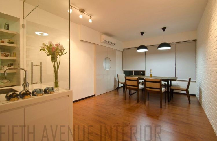 Minimalist, Modern Design - Dining Room - HDB 5 Room - Design by Fifth Avenue Interior Design