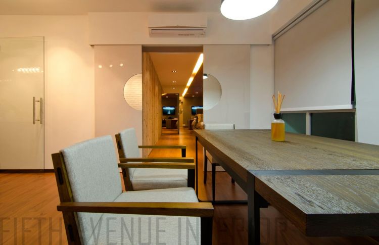Minimalist, Modern Design - Dining Room - HDB Executive Apartment - Design by Fifth Avenue Interior Design