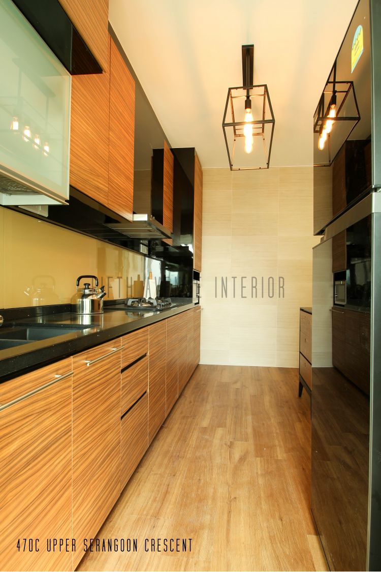 Contemporary, Modern Design - Kitchen - HDB 4 Room - Design by Fifth Avenue Interior Design