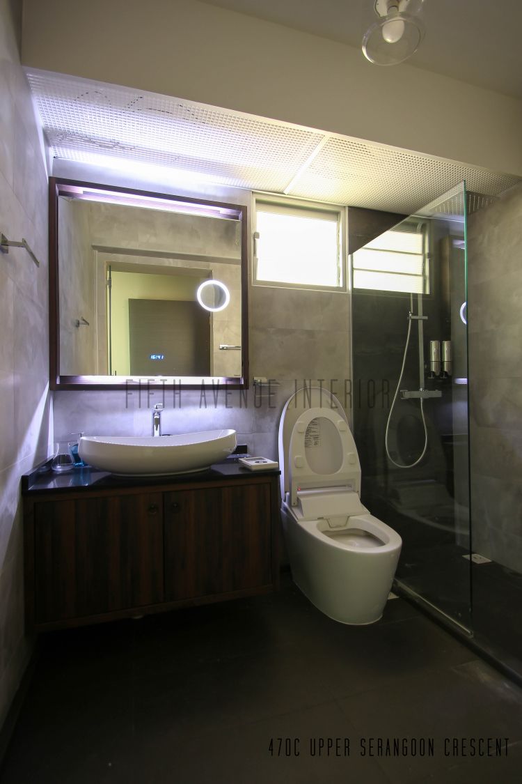 Contemporary, Modern Design - Bathroom - HDB 4 Room - Design by Fifth Avenue Interior Design