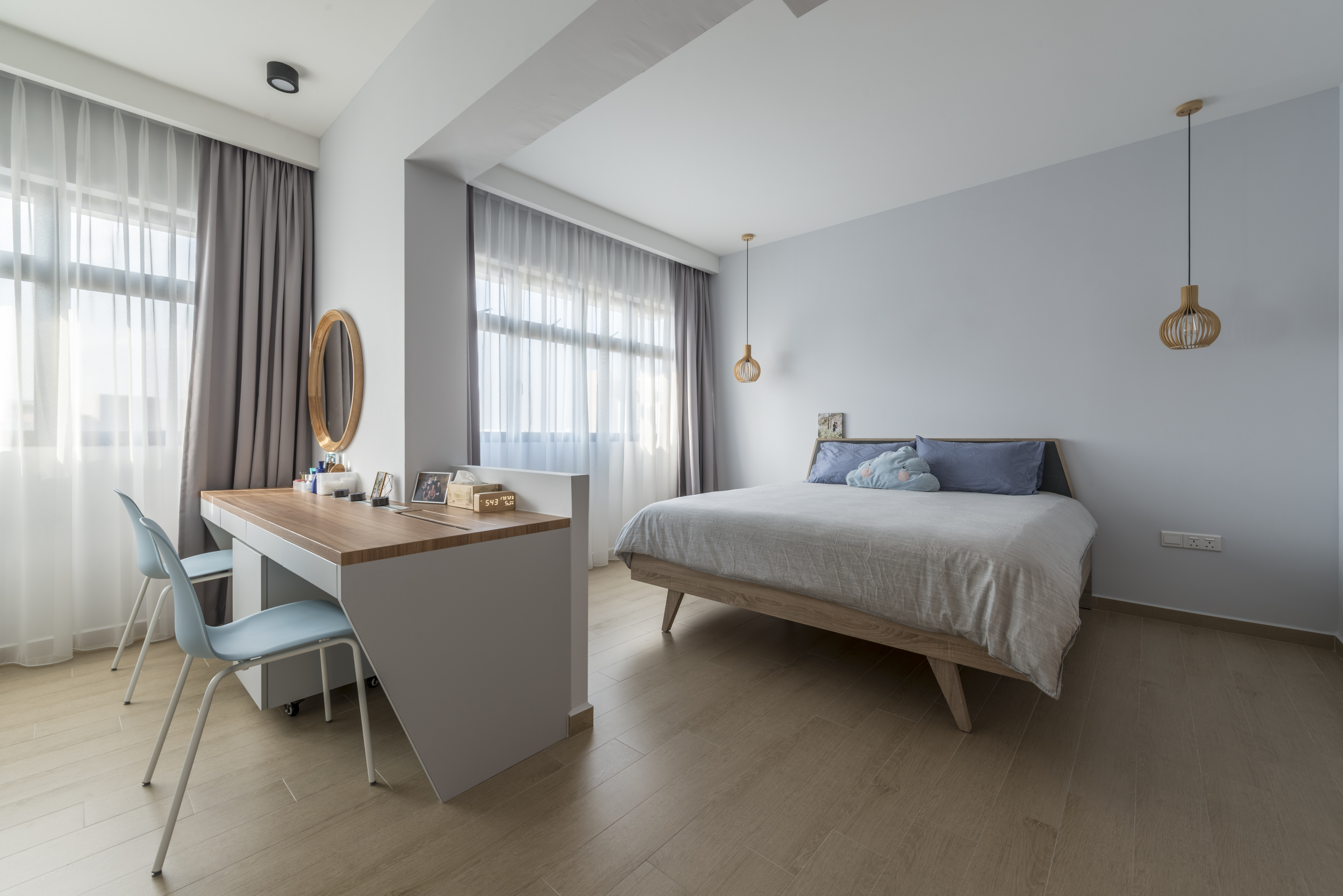 Scandinavian Design - Bedroom - HDB 4 Room - Design by Fifth Avenue Interior Design