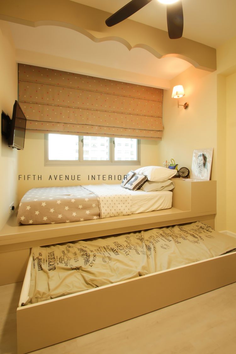 Classical, Modern Design - Bedroom - HDB 4 Room - Design by Fifth Avenue Interior Design