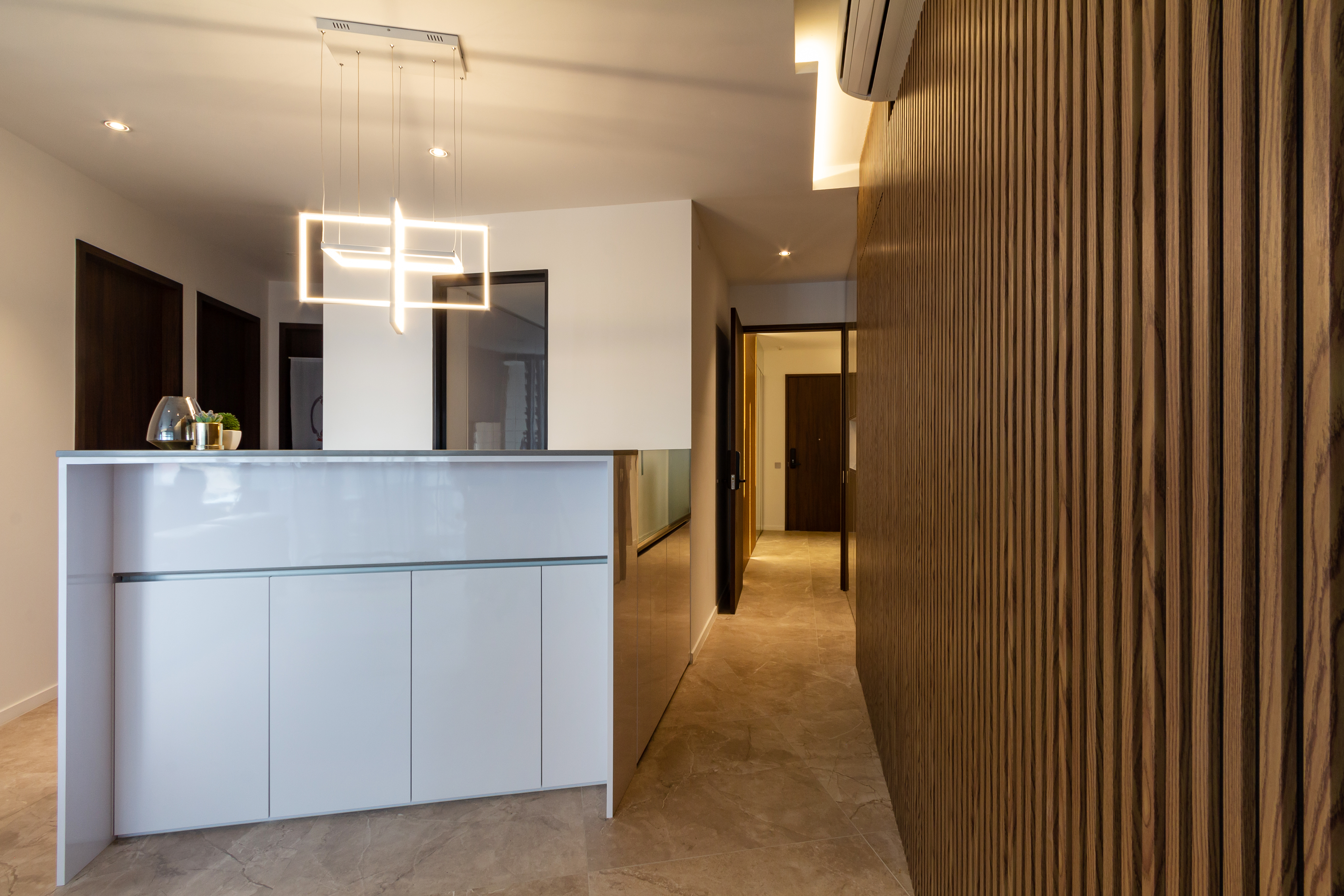 Scandinavian Design - Dining Room - Condominium - Design by Fineline Design Pte Ltd