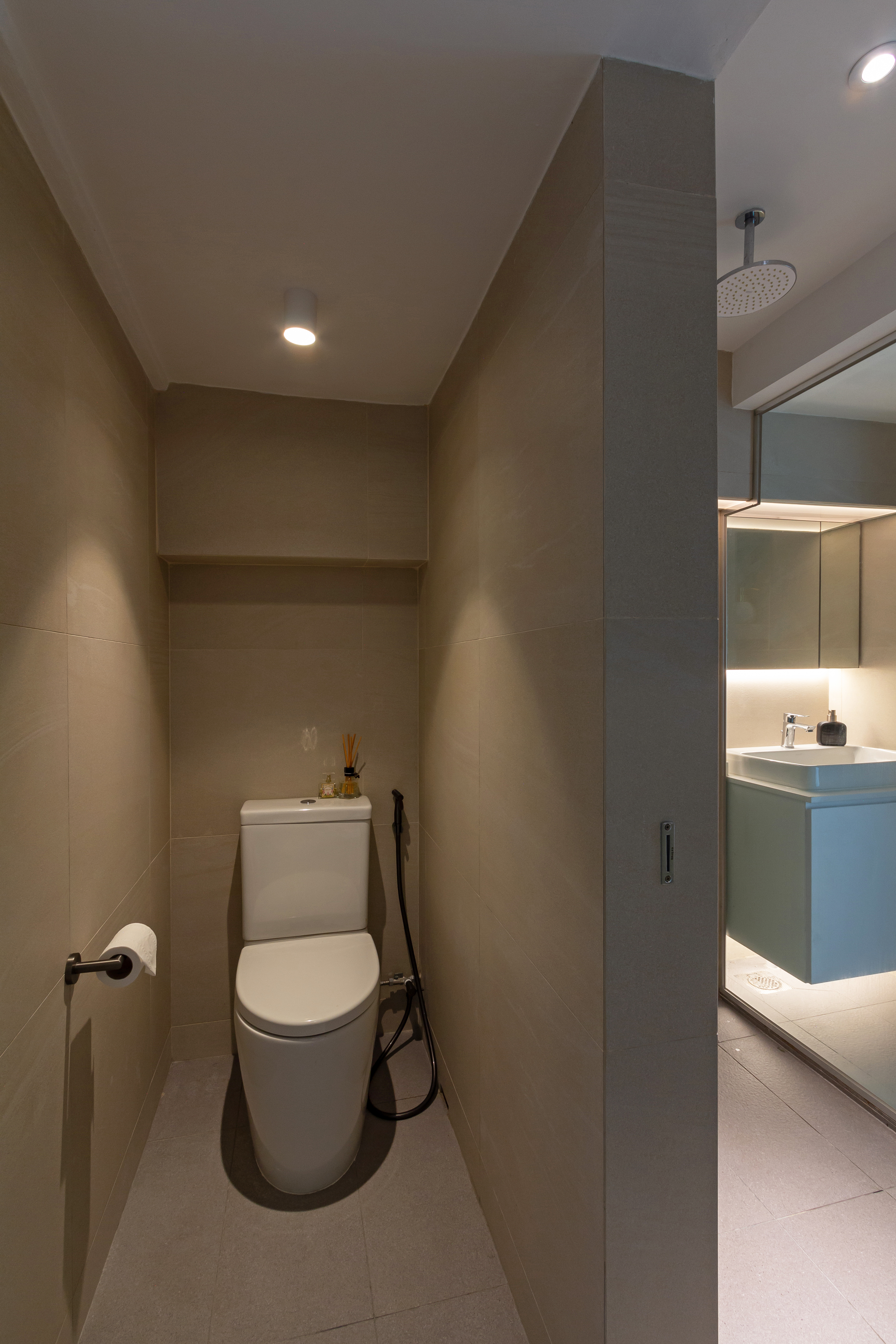 Scandinavian Design - Bathroom - HDB 4 Room - Design by Fineline Design Pte Ltd