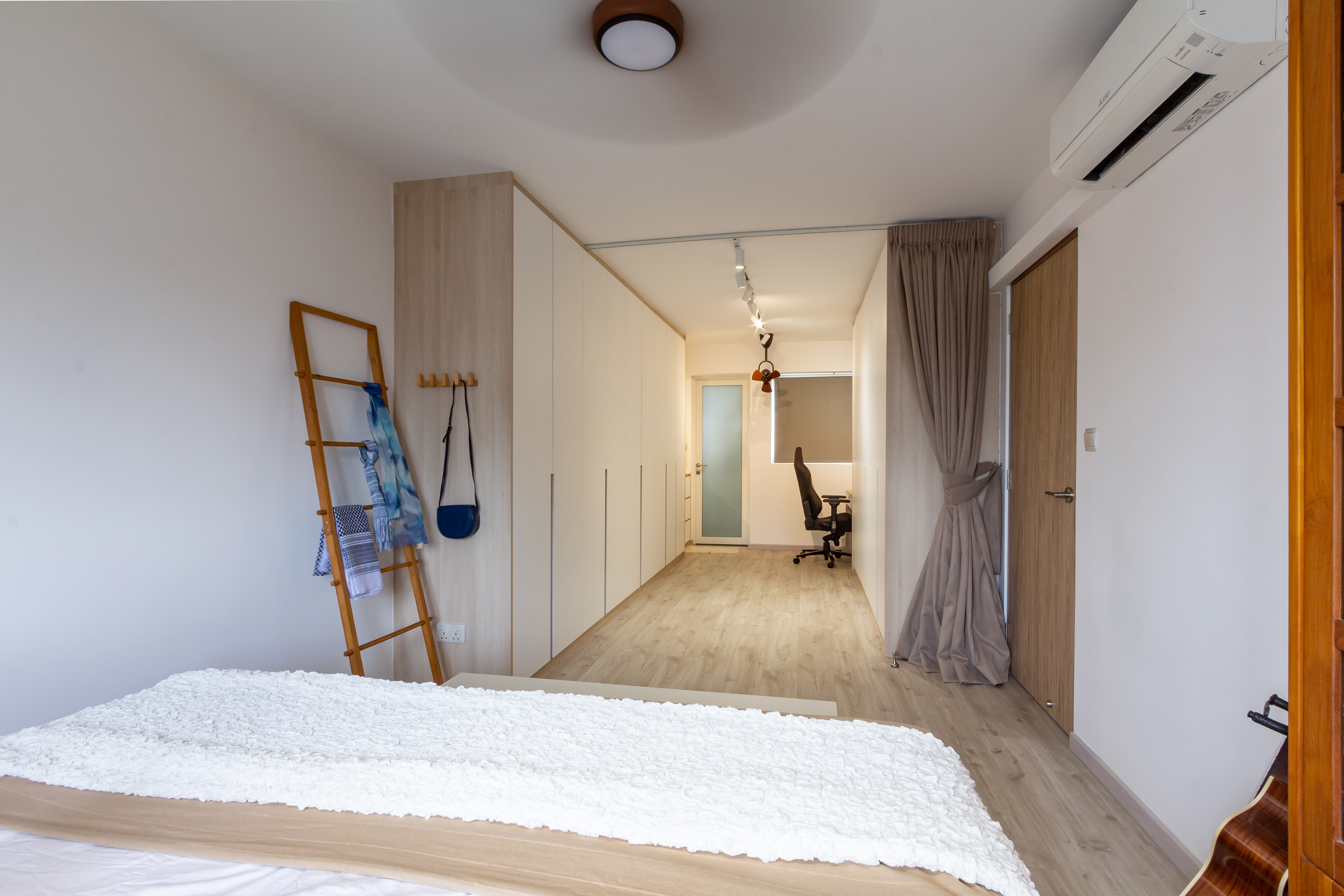 Scandinavian Design - Bedroom - HDB Executive Apartment - Design by Fineline Design Pte Ltd