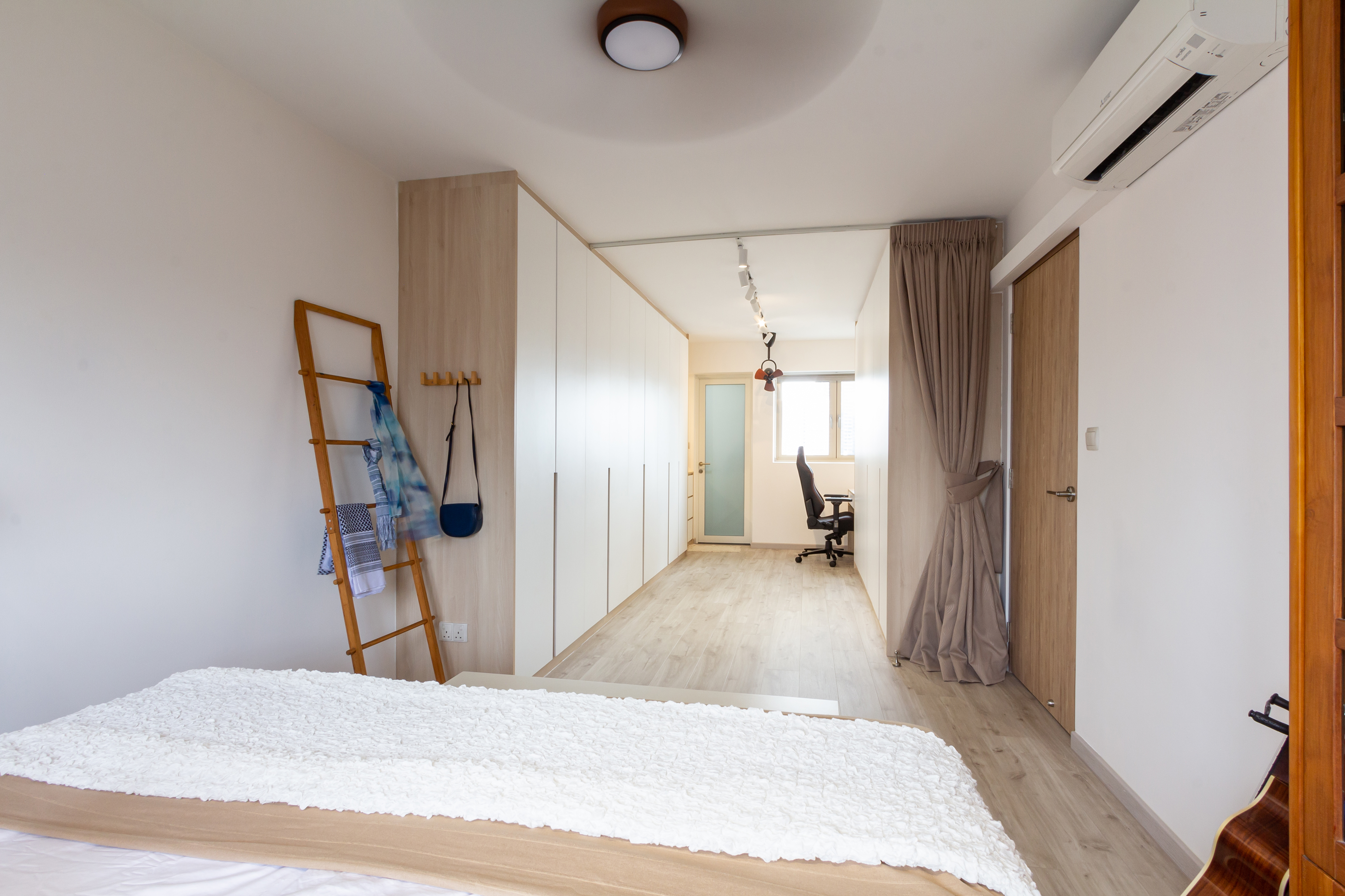 Scandinavian Design - Bedroom - HDB Executive Apartment - Design by Fineline Design Pte Ltd