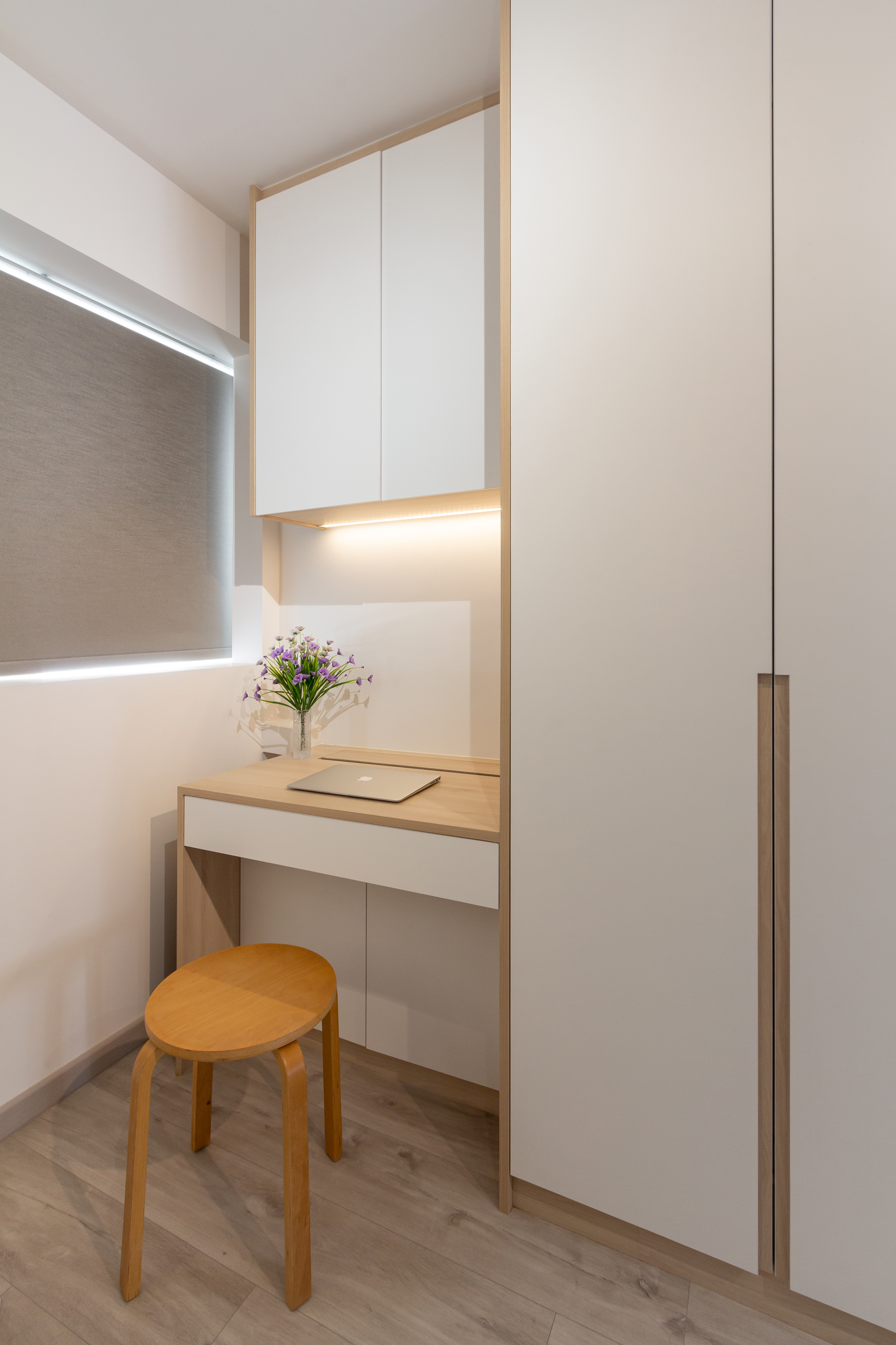 Scandinavian Design - Bedroom - HDB Executive Apartment - Design by Fineline Design Pte Ltd