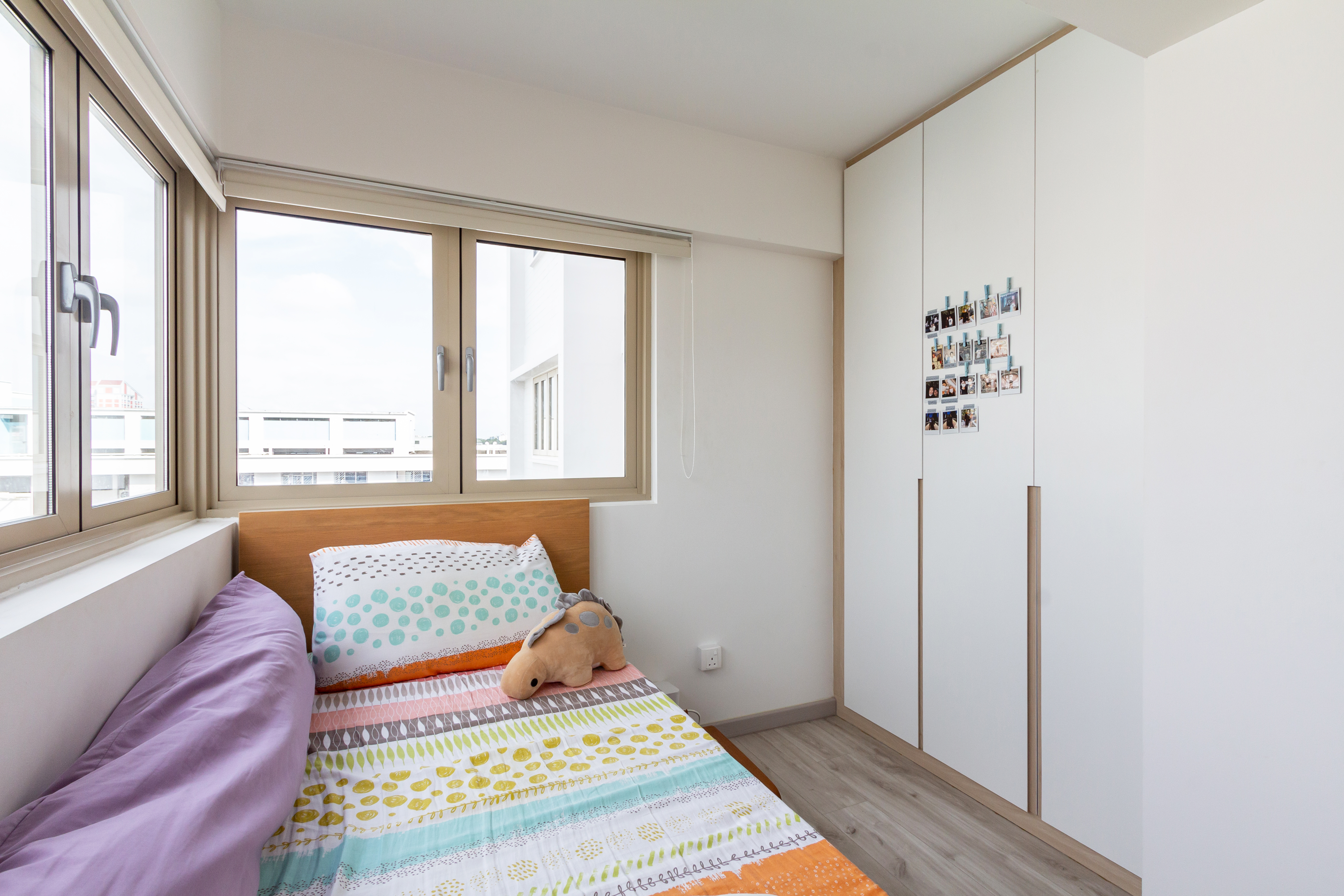 Scandinavian Design - Bedroom - HDB Executive Apartment - Design by Fineline Design Pte Ltd