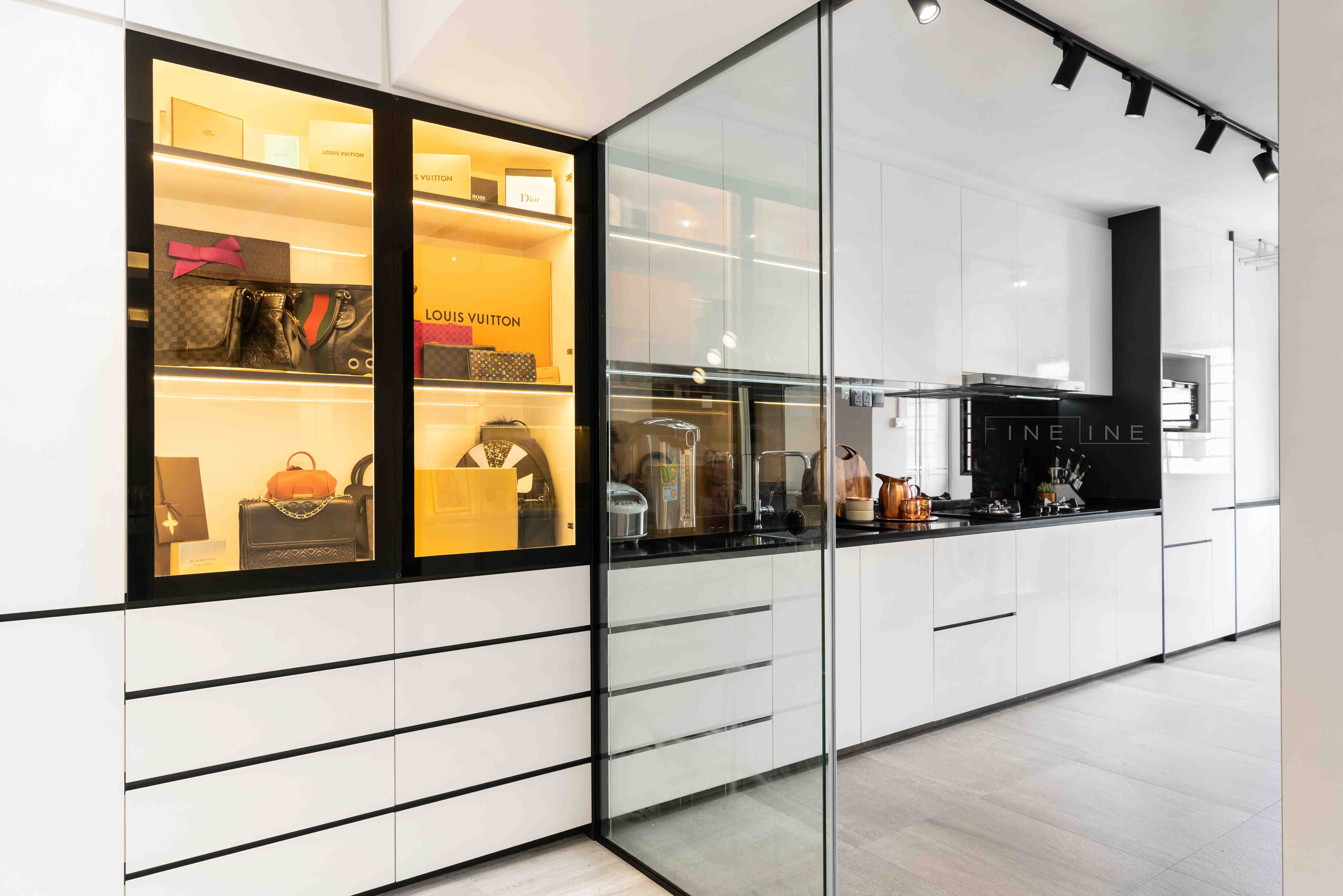 Classical, Others Design - Kitchen - HDB 3 Room - Design by Fineline Design Pte Ltd